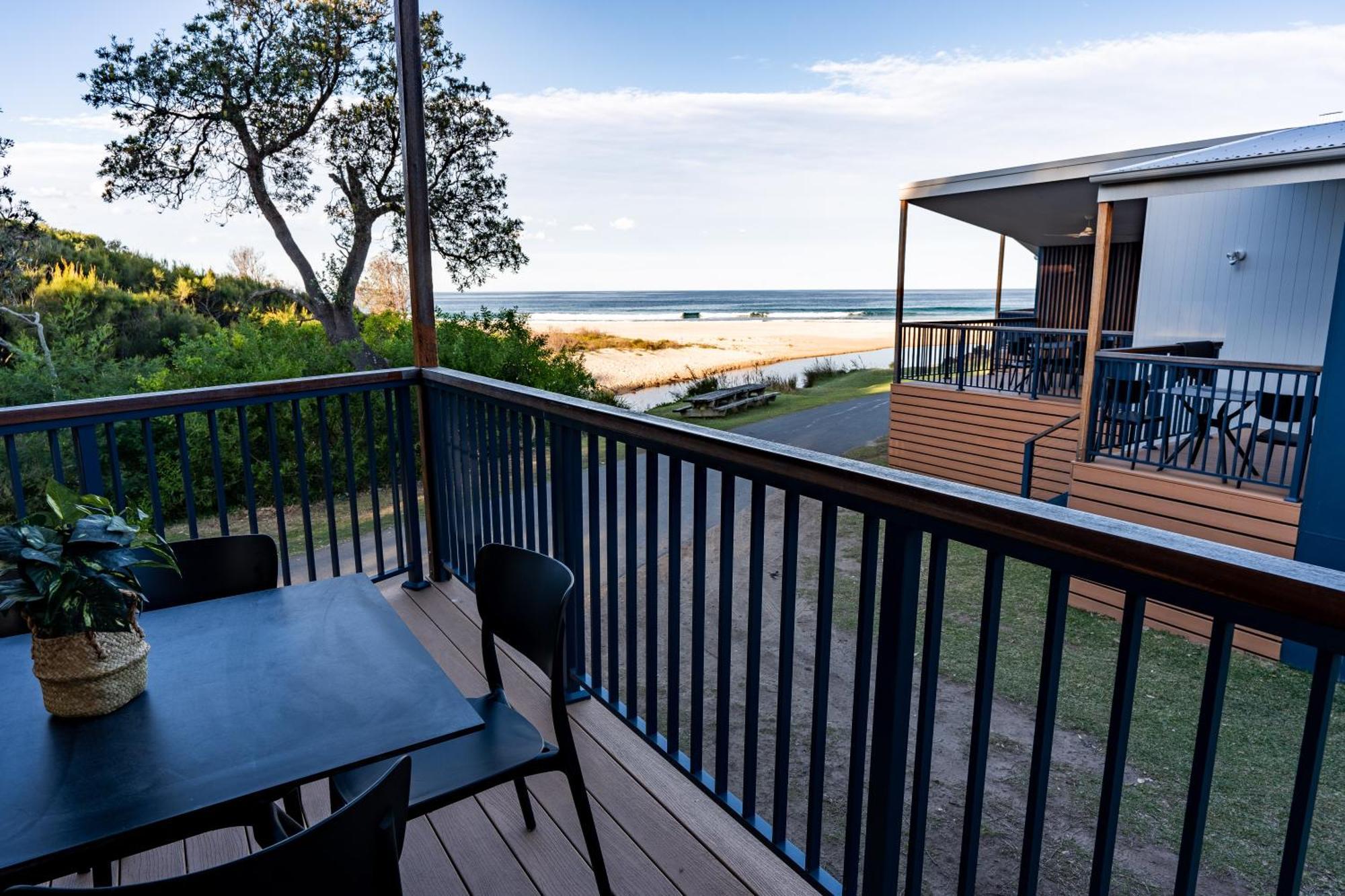 Big4 Tasman Holiday Parks - Racecourse Beach Bawley Point Buitenkant foto