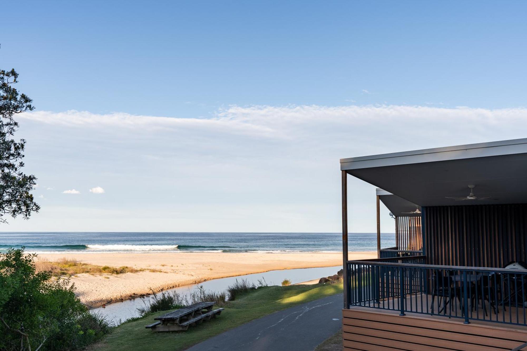 Big4 Tasman Holiday Parks - Racecourse Beach Bawley Point Buitenkant foto