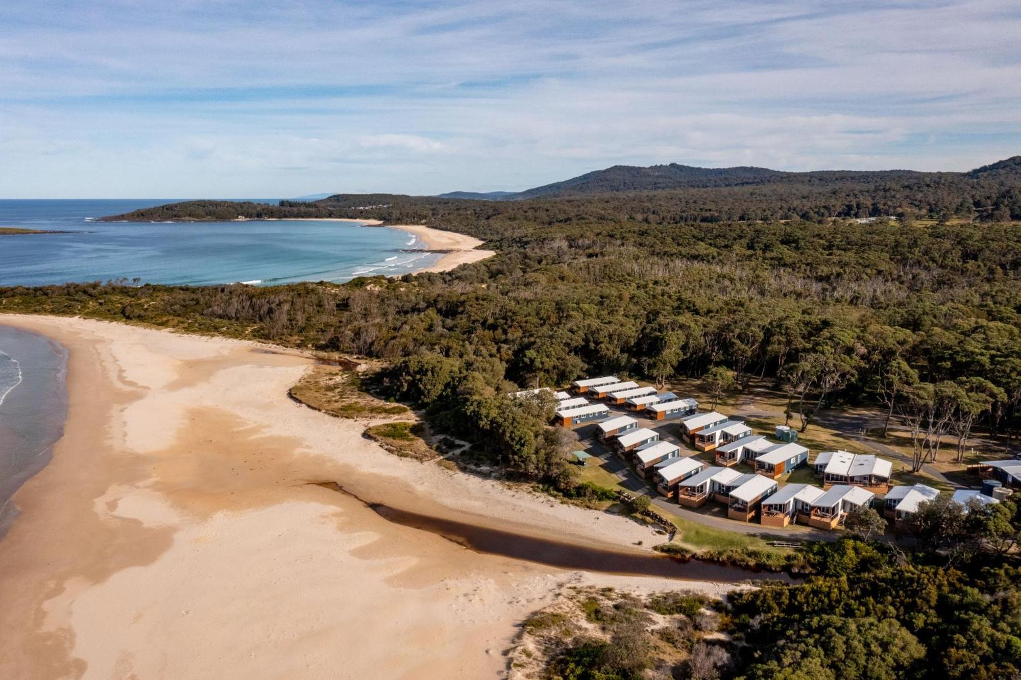 Big4 Tasman Holiday Parks - Racecourse Beach Bawley Point Buitenkant foto