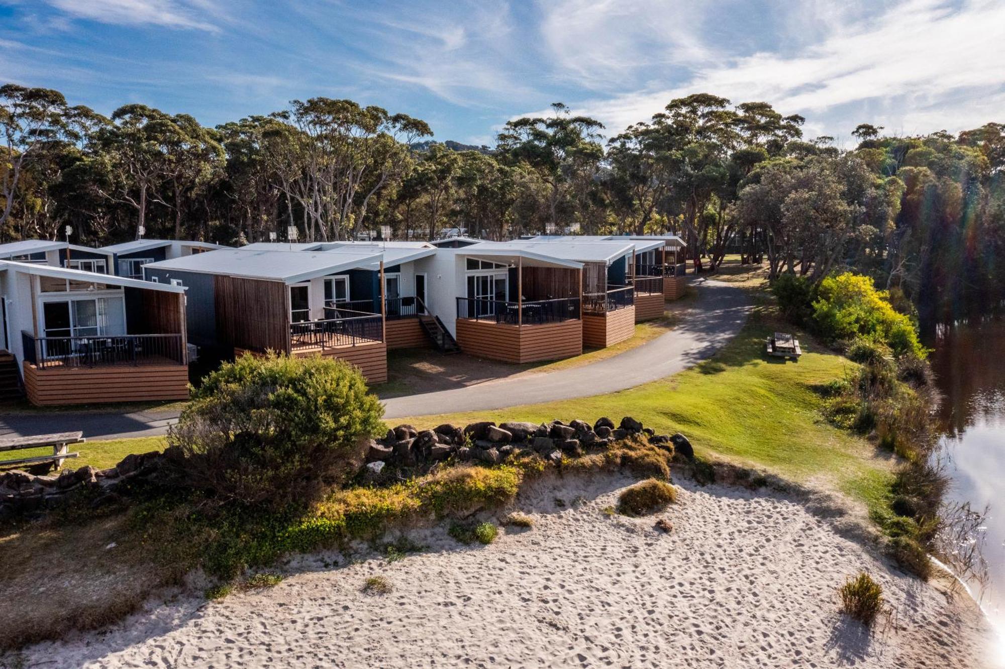 Big4 Tasman Holiday Parks - Racecourse Beach Bawley Point Buitenkant foto