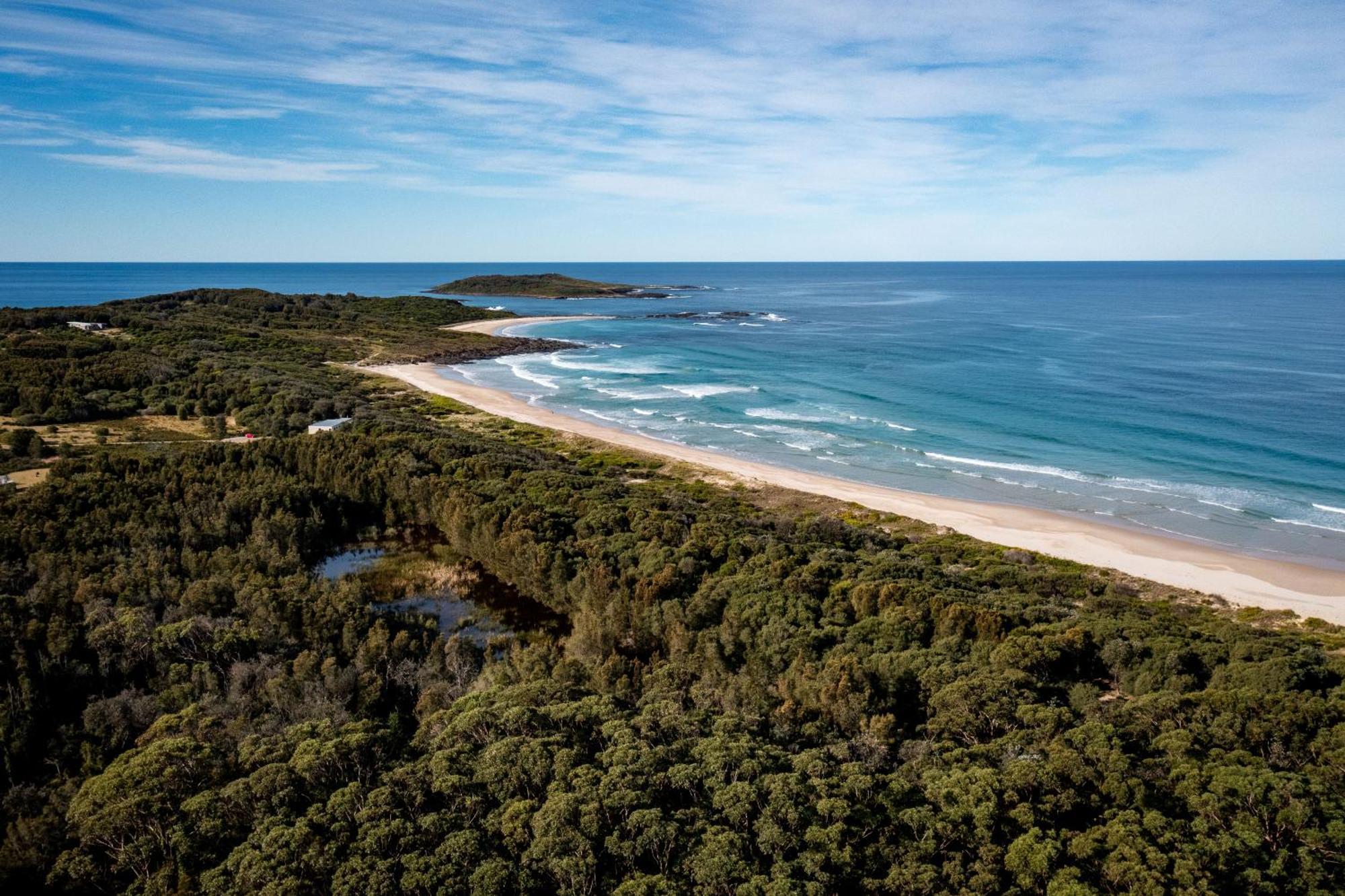 Big4 Tasman Holiday Parks - Racecourse Beach Bawley Point Buitenkant foto