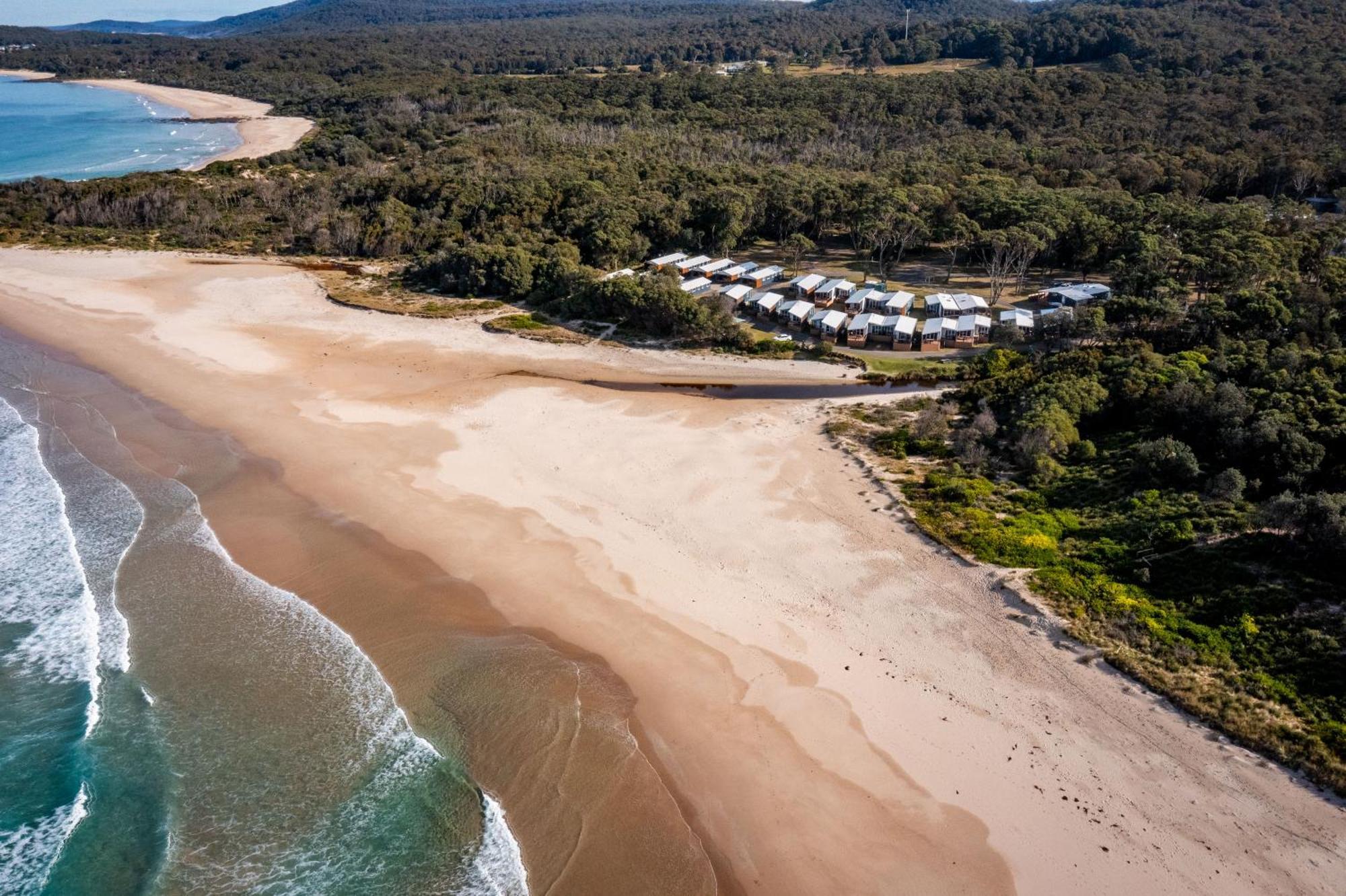 Big4 Tasman Holiday Parks - Racecourse Beach Bawley Point Buitenkant foto