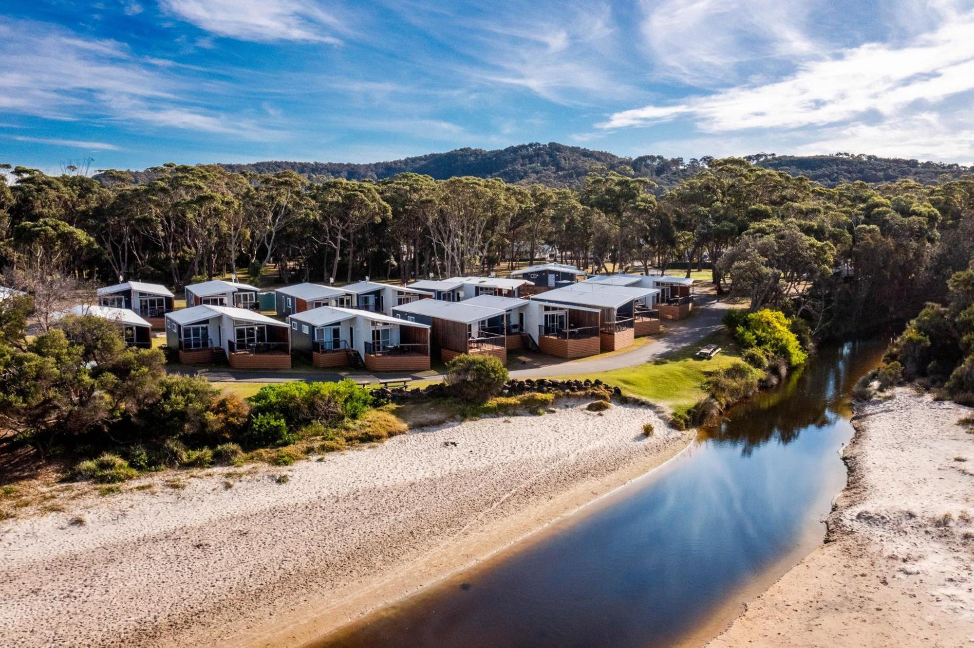 Big4 Tasman Holiday Parks - Racecourse Beach Bawley Point Buitenkant foto